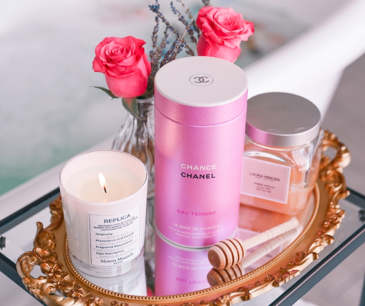 SELF-CARE ROUTINE: A FANCY BUBBLE BATH WITH CHANEL